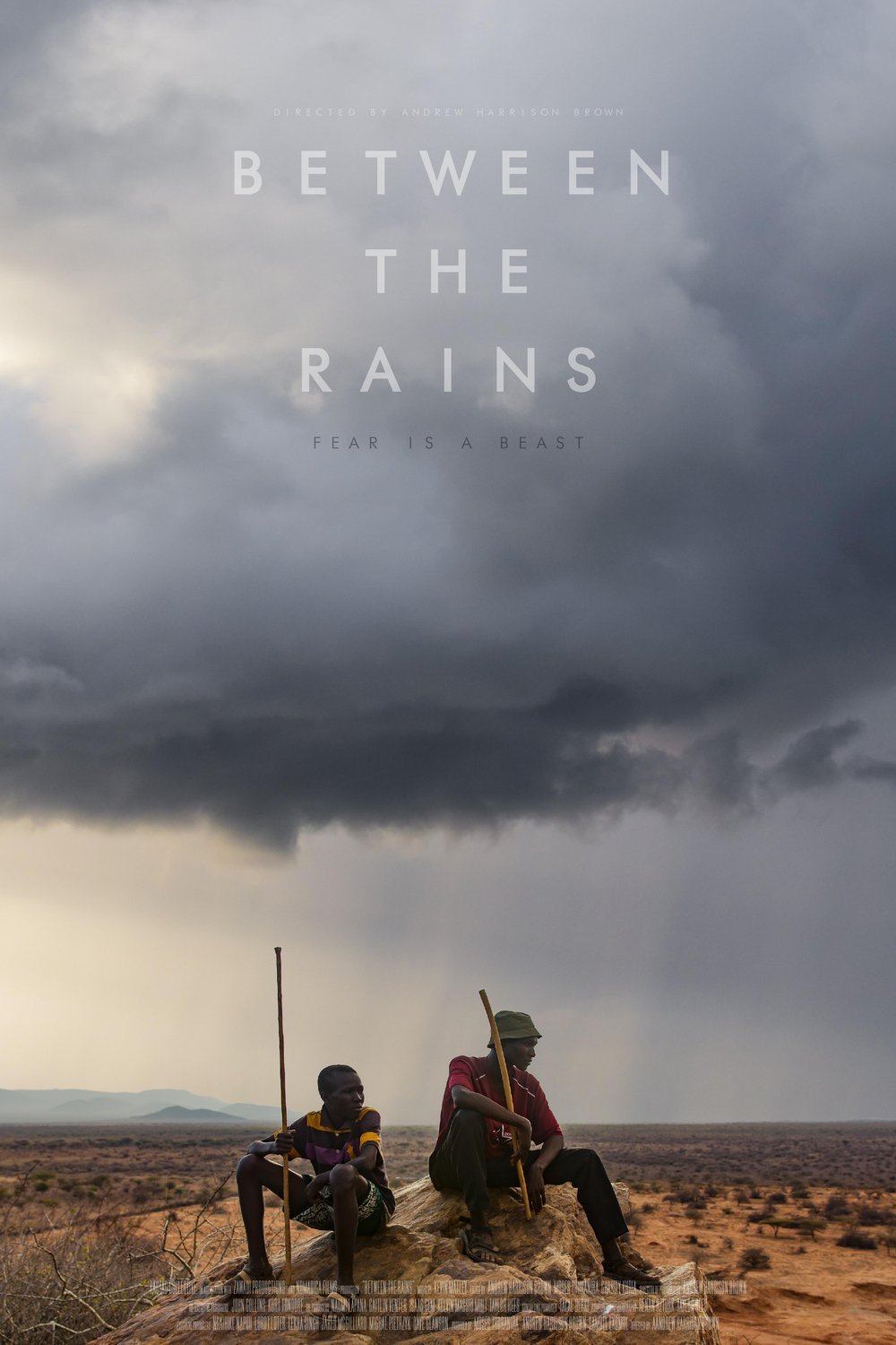 L'affiche originale du film Between the Rains en Swahili