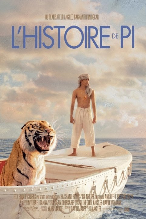 L'affiche du film L'histoire de Pi