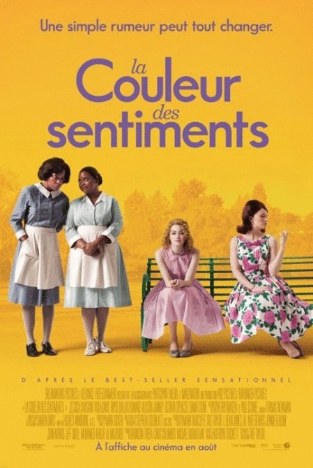 L'affiche du film La Couleur des sentiments