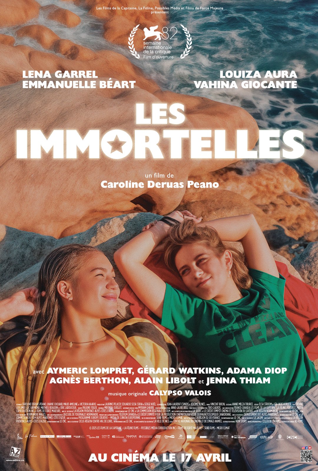 L'affiche du film Les immortelles [2025]