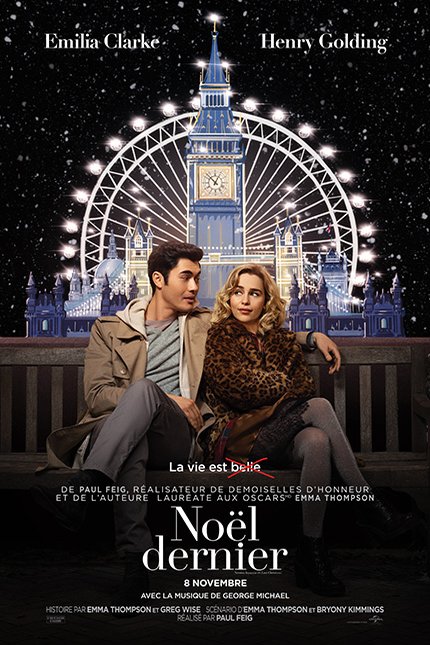 L'affiche du film Noël Dernier