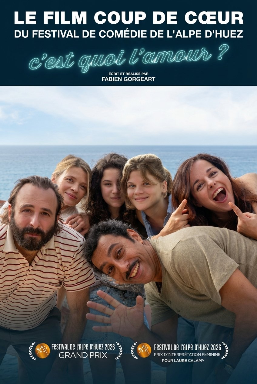 L'affiche du film C'est quoi l'amour? [2025]