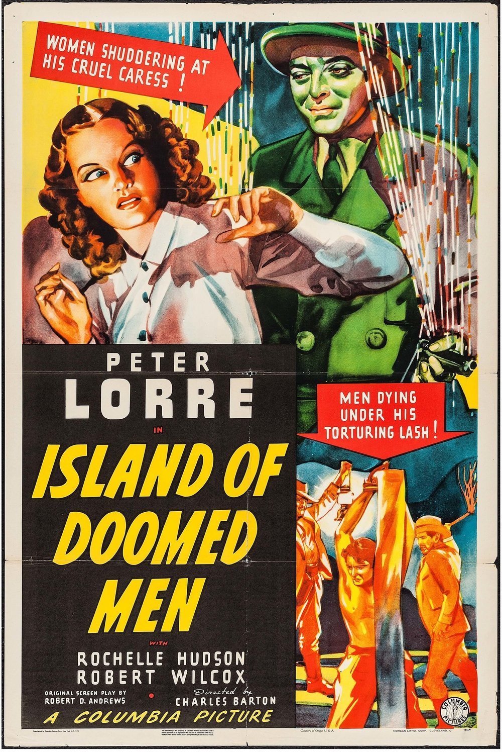 L'affiche du film Island of Doomed Men