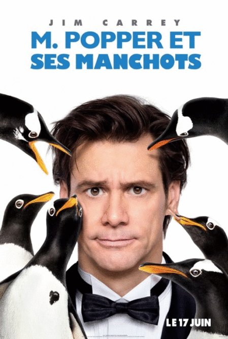 L'affiche du film M. Popper et ses manchots