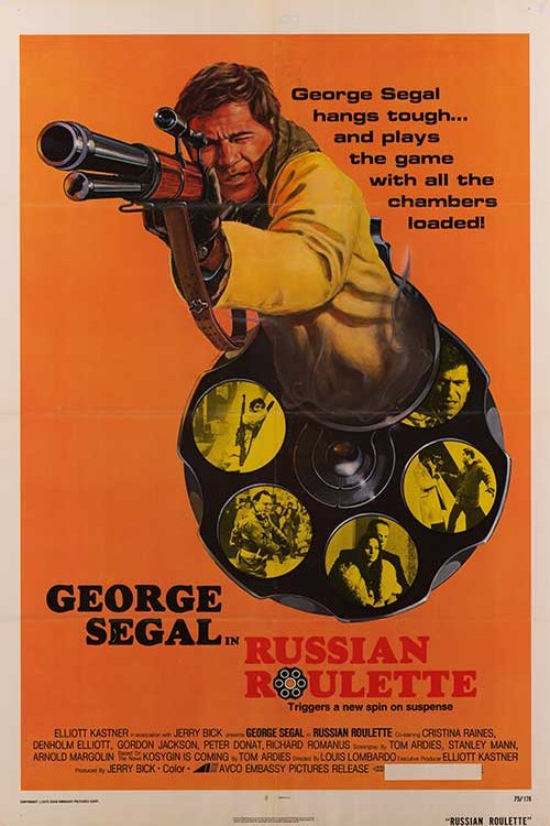 L'affiche du film Russian Roulette [1975]