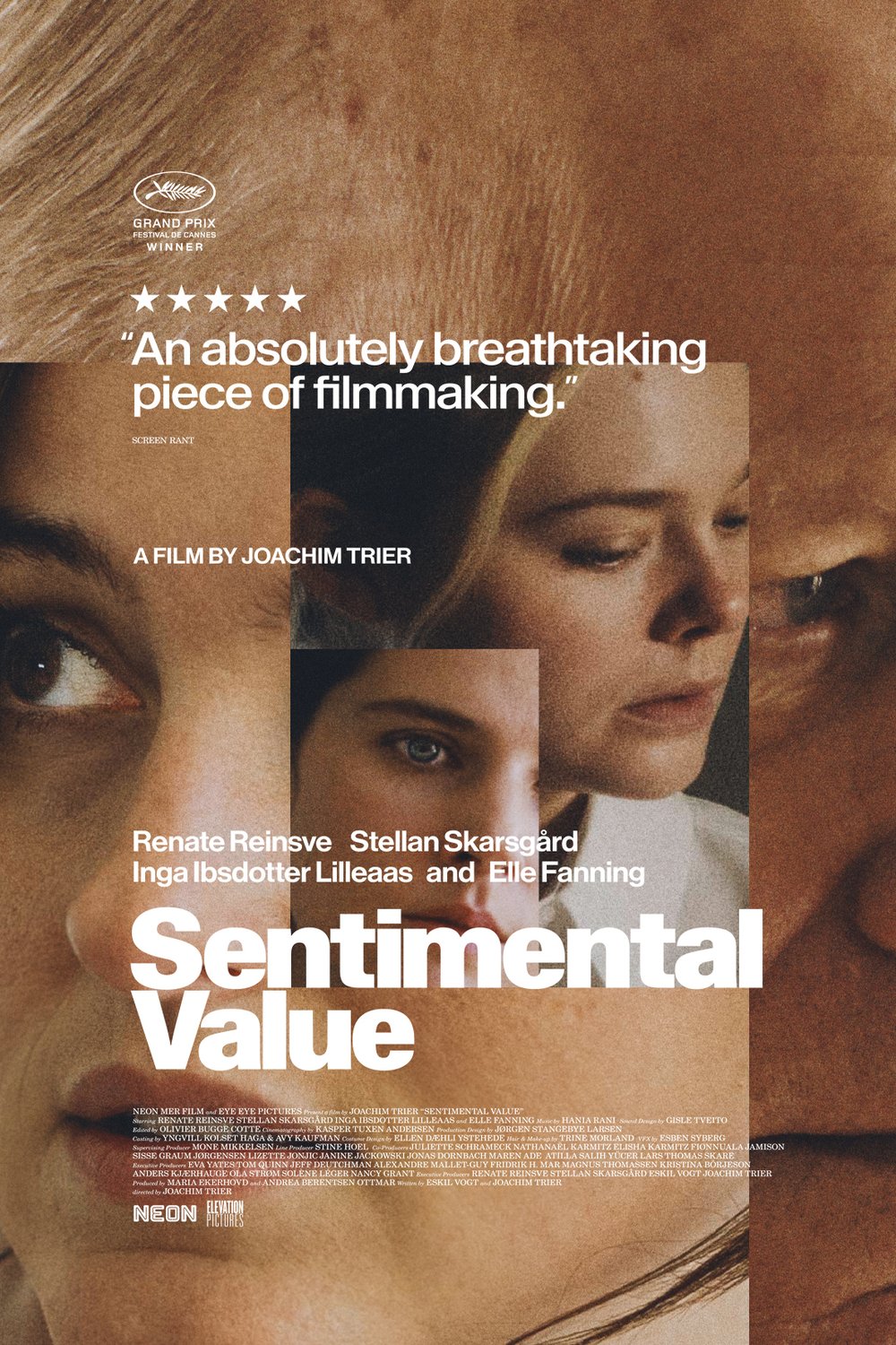 L'affiche du film Sentimental Value [2025]