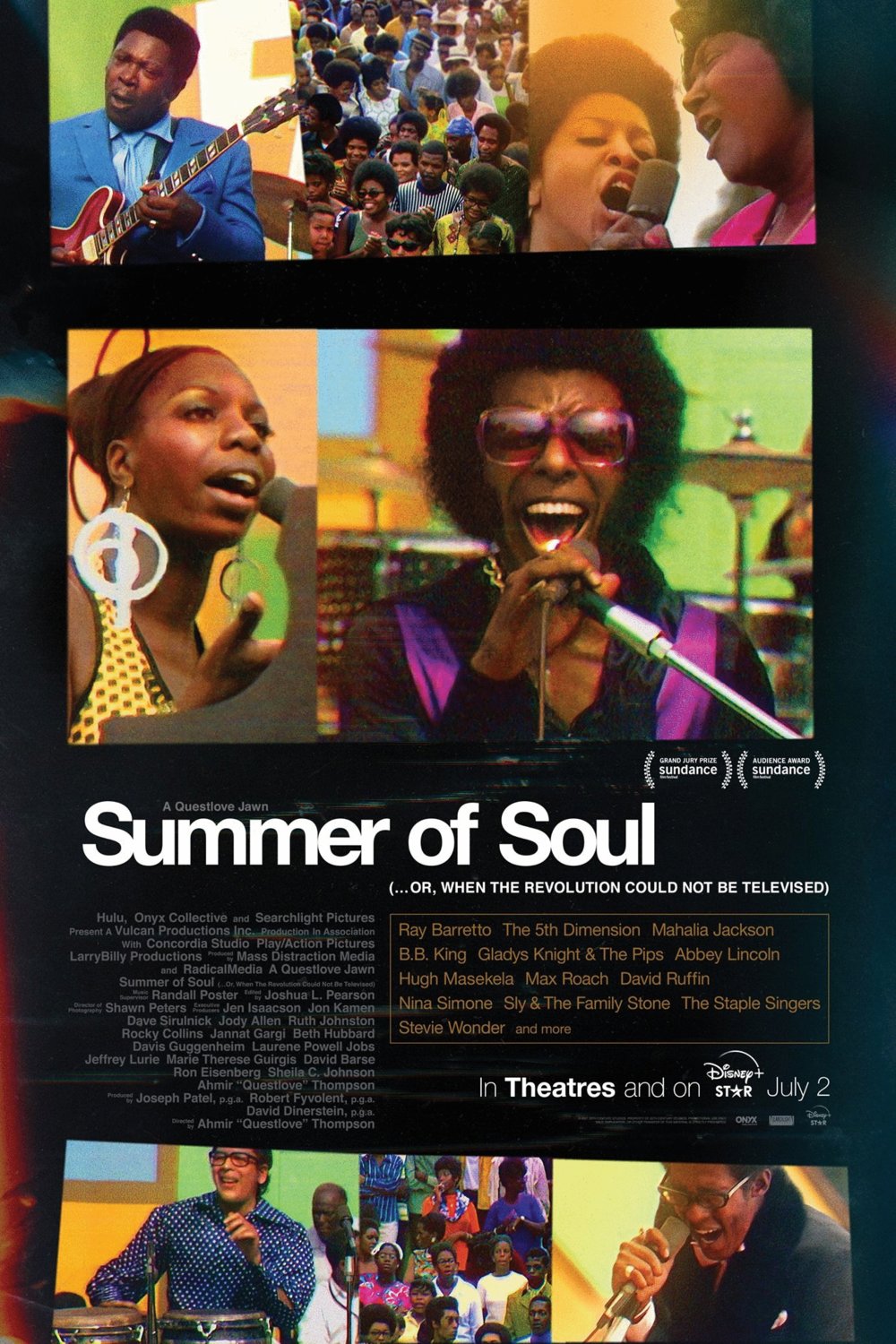 L'affiche du film Summer of Soul (...Or, When the Revolution Could Not Be Televised) [2021]