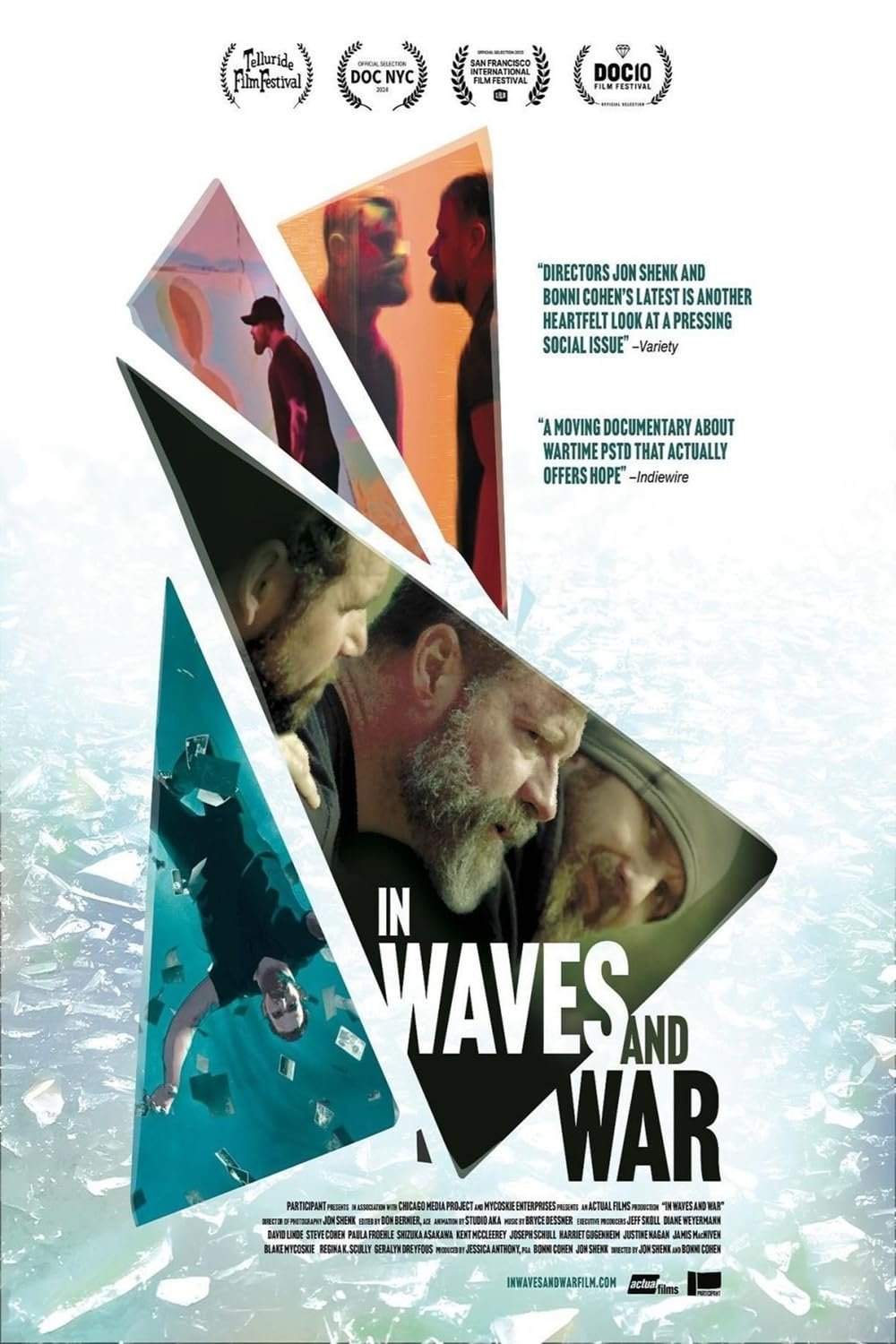 Poster of the movie In Waves and War [2024]