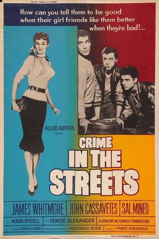 L'affiche du film Crime in the Streets [1956]