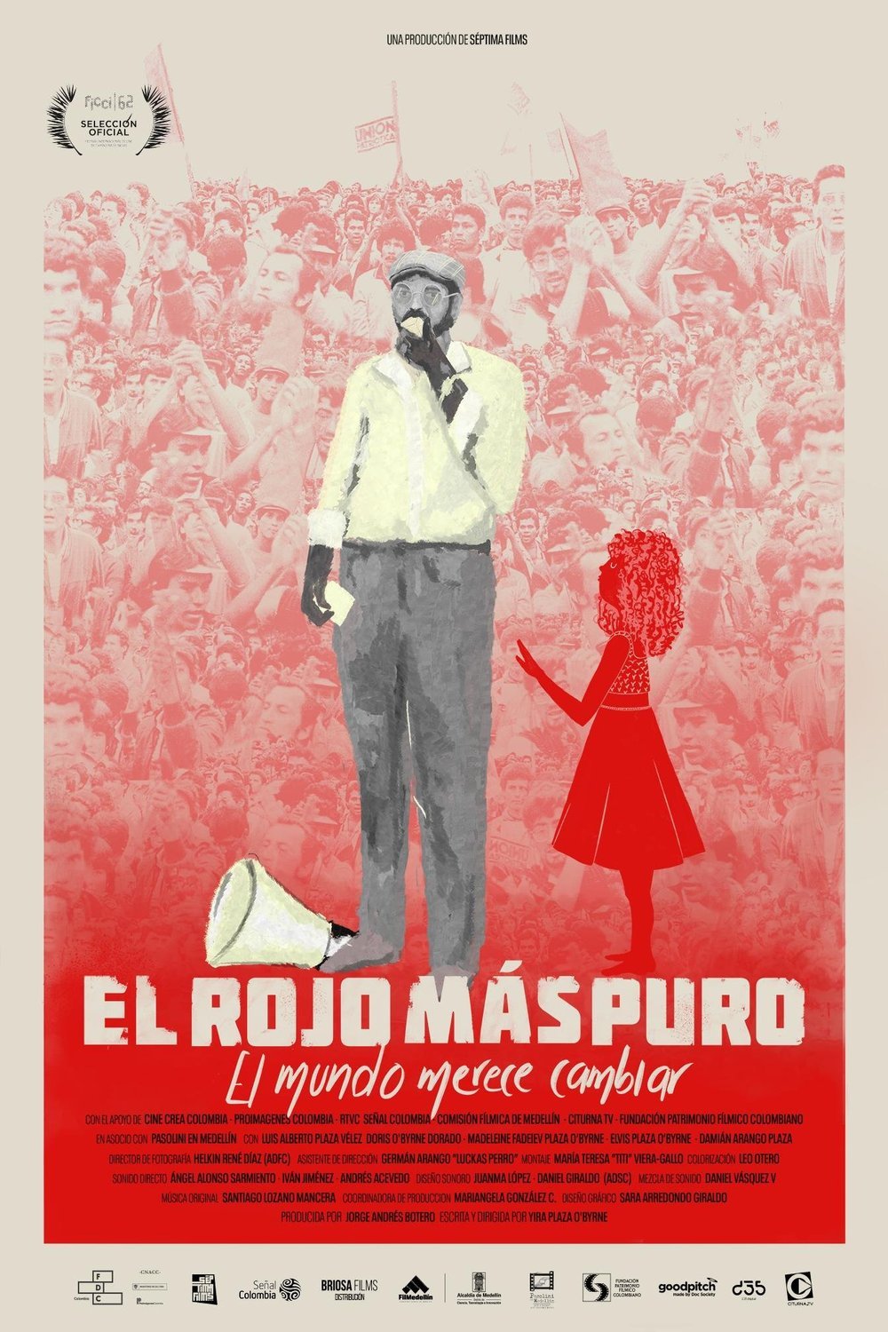 Spanish poster of the movie El Rojo Mas Puro