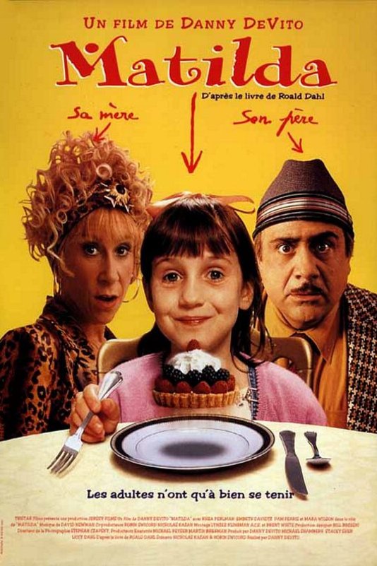 L'affiche du film Matilda