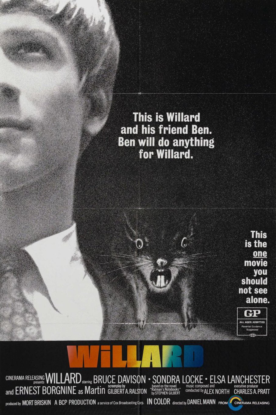 L'affiche du film Willard [1971]