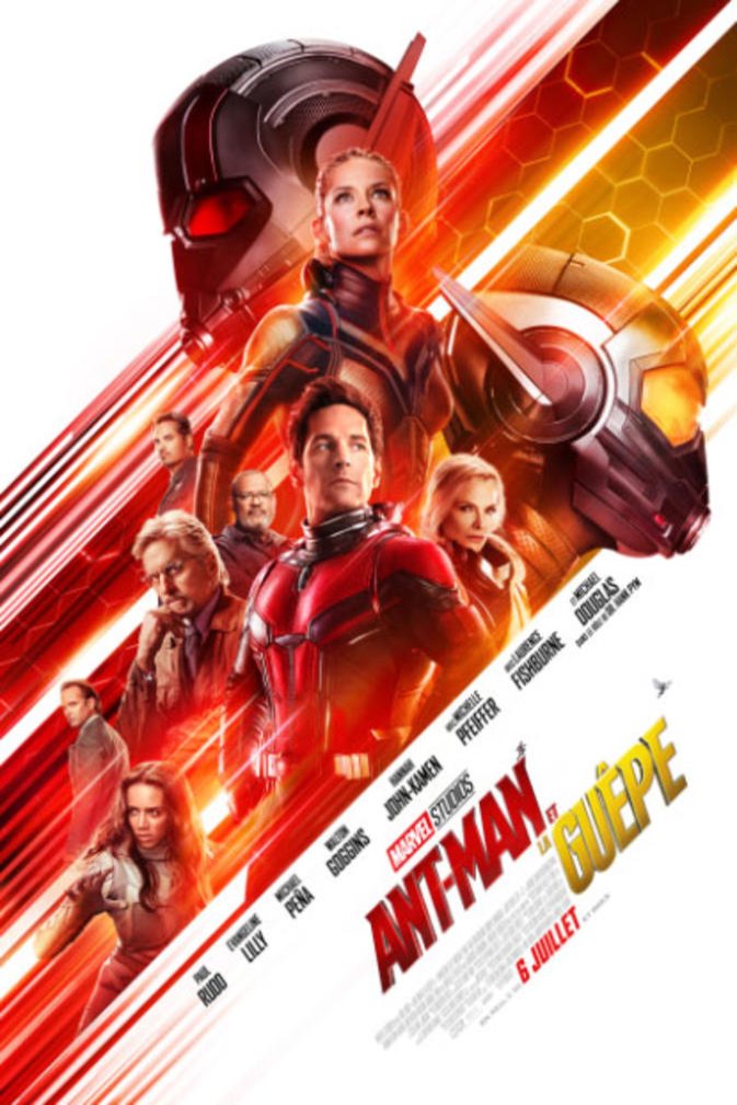 L'affiche du film Ant-Man et la Guêpe