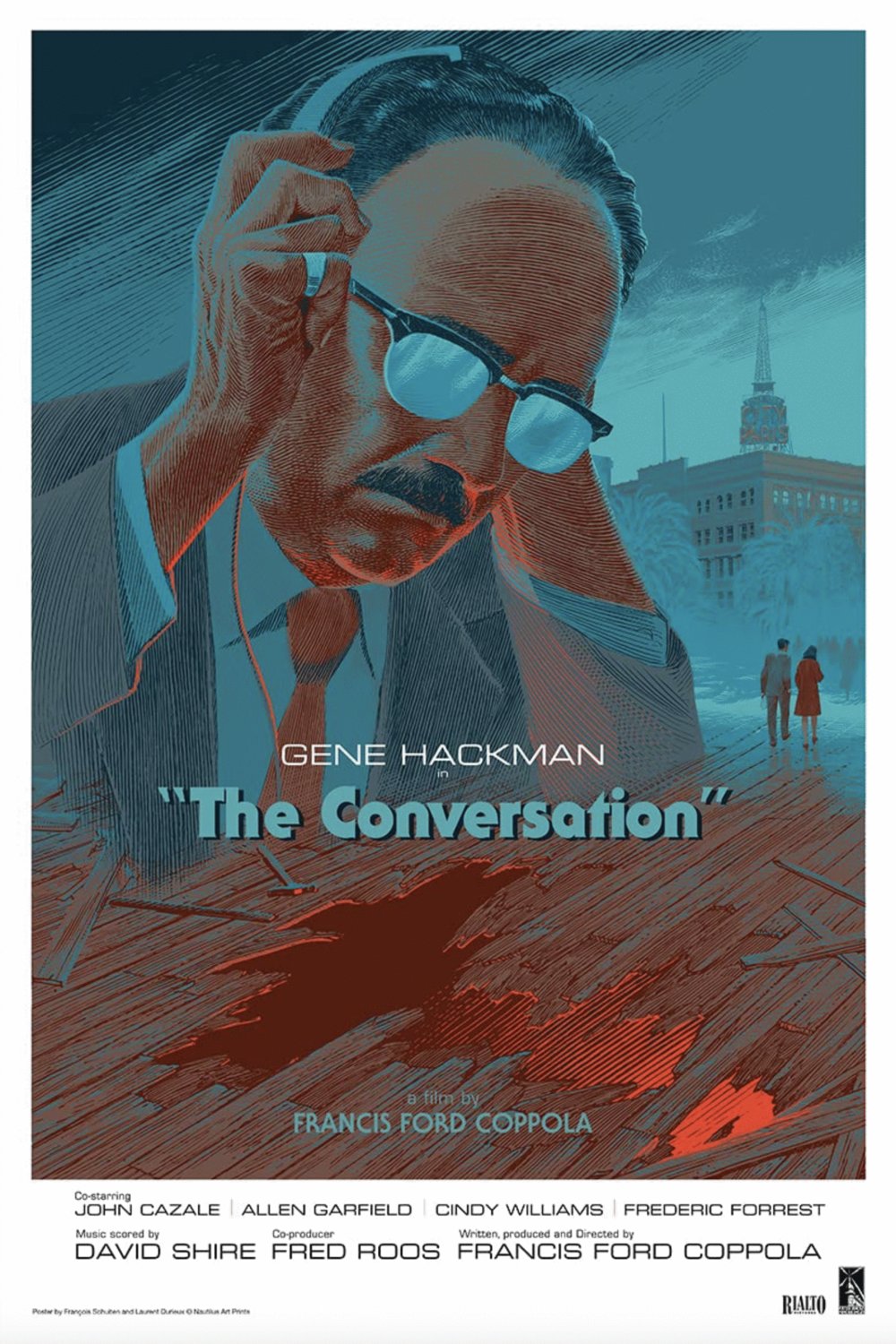 L'affiche du film The Conversation [1974]