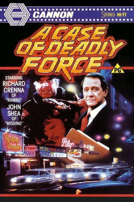 Poster of the movie A Case of Deadly Force [1986]