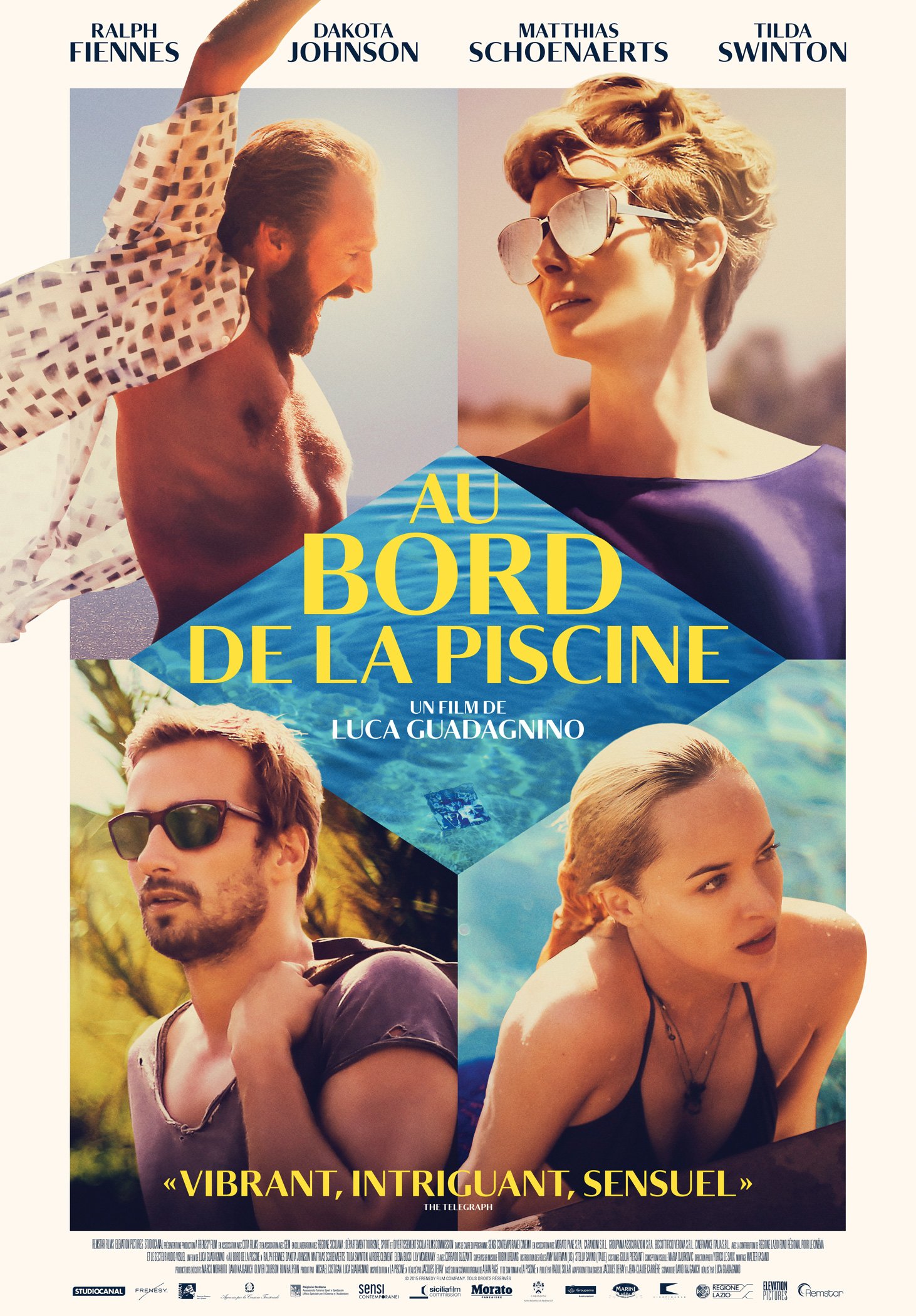 L'affiche du film Au Bord de la piscine