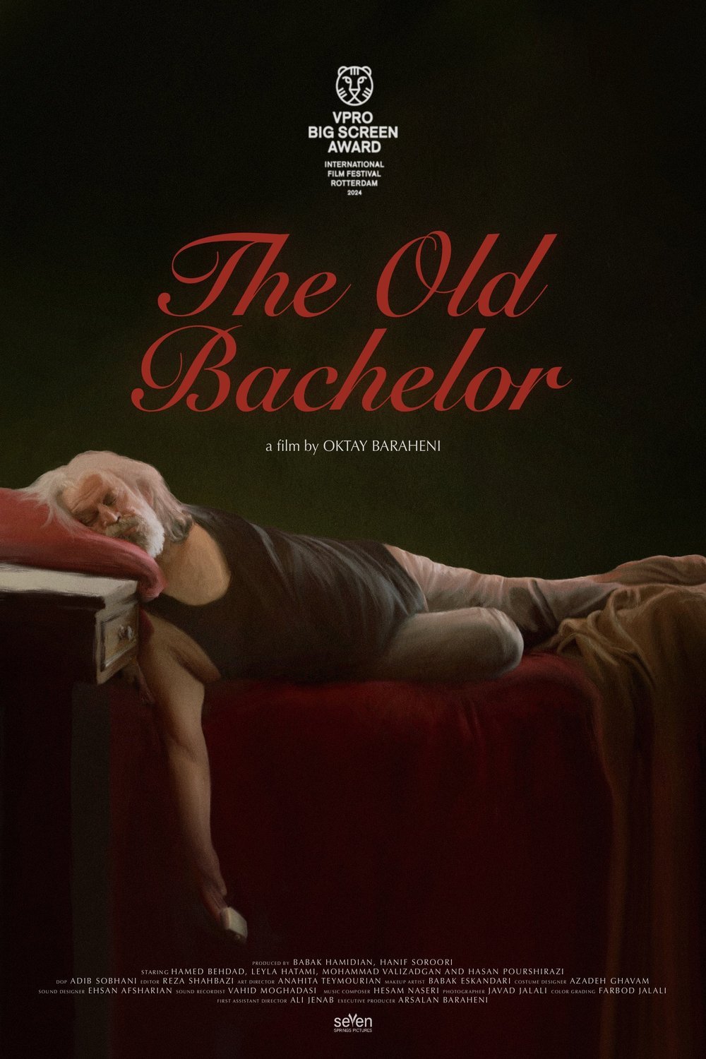 L'affiche originale du film The Old Bachelor en Persan