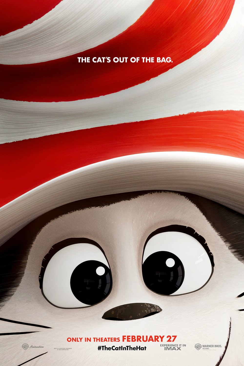 L'affiche du film Le chat chapeauté