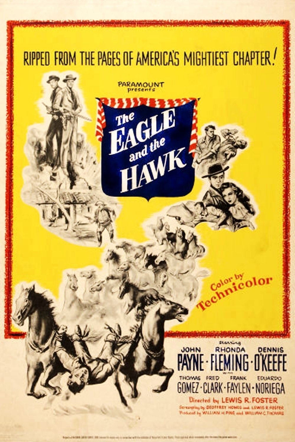 Poster of the movie The Eagle and the Hawk [1950]