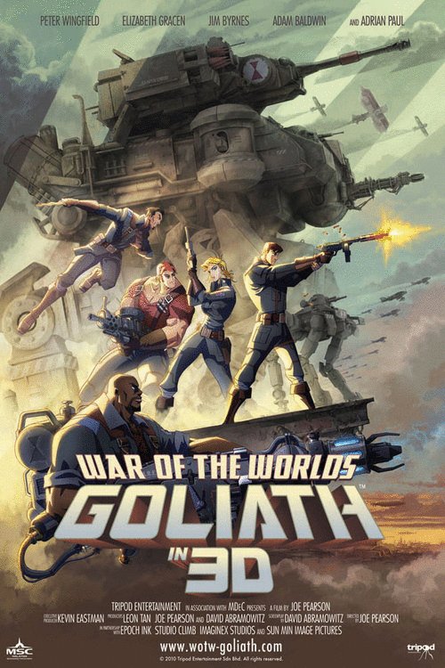 L'affiche du film War of the Worlds: Goliath [2012]