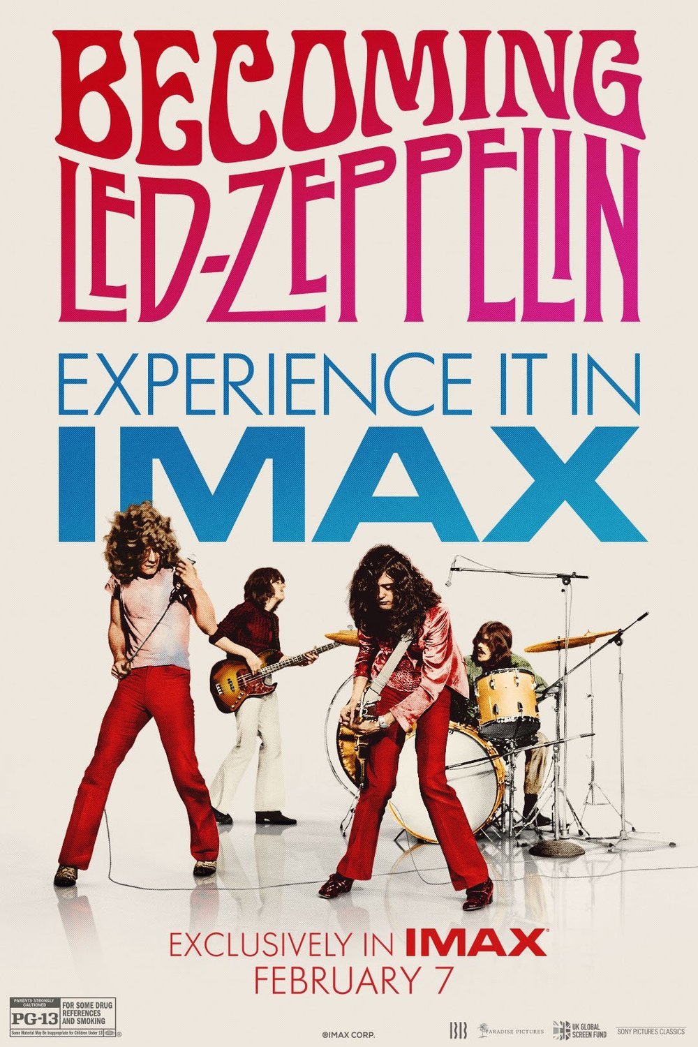 L'affiche du film Devenir Led Zeppelin