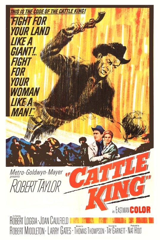 L'affiche du film Cattle King [1963]