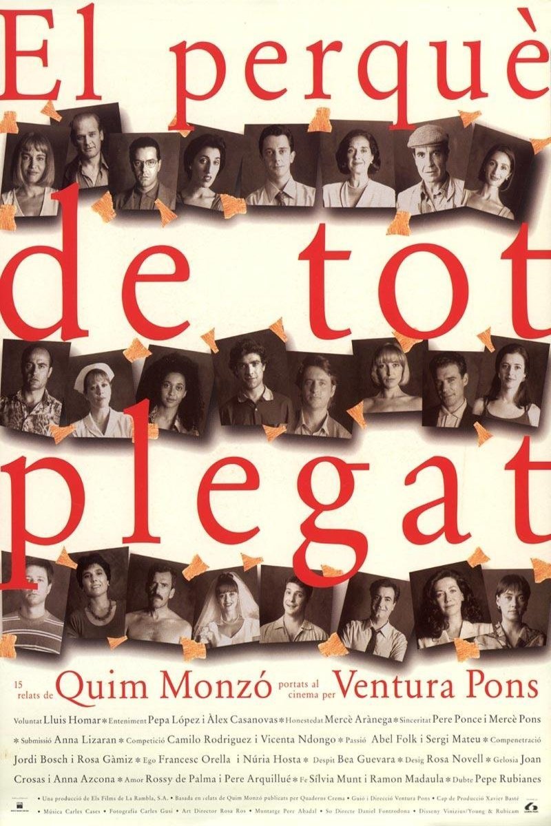 Catalan poster of the movie El perquè de tot plegat