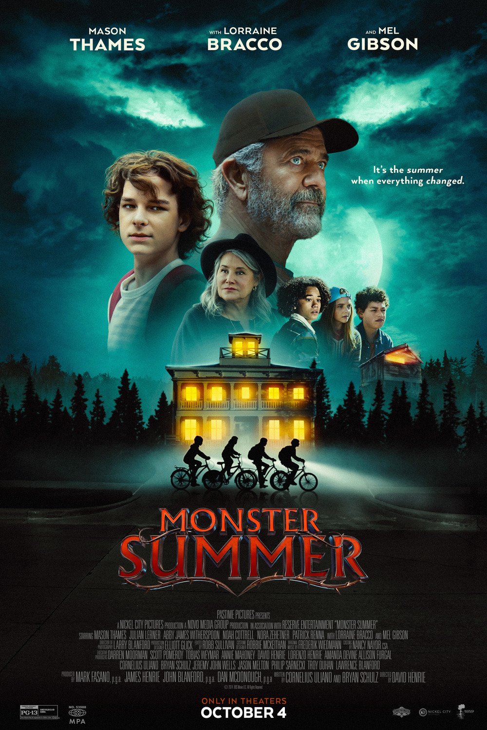 L'affiche du film Monster Summer [2024]