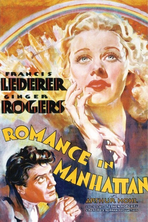 L'affiche du film Romance in Manhattan [1935]