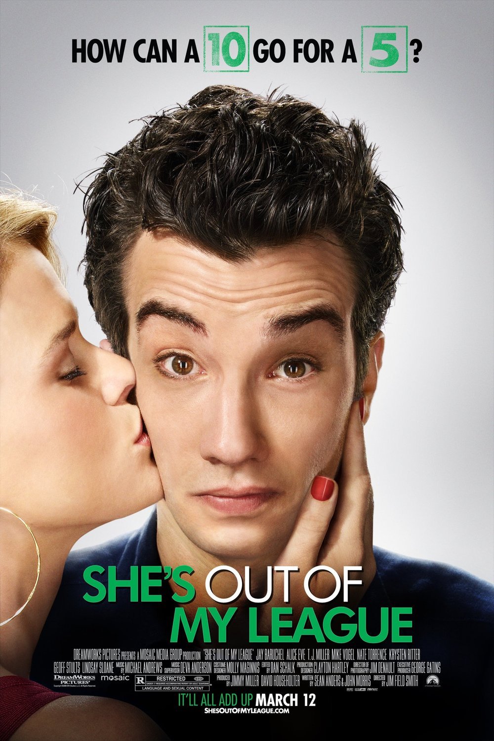 L'affiche du film She's Out of My League [2010]