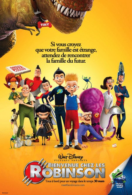 L'affiche du film Bienvenue chez les Robinson