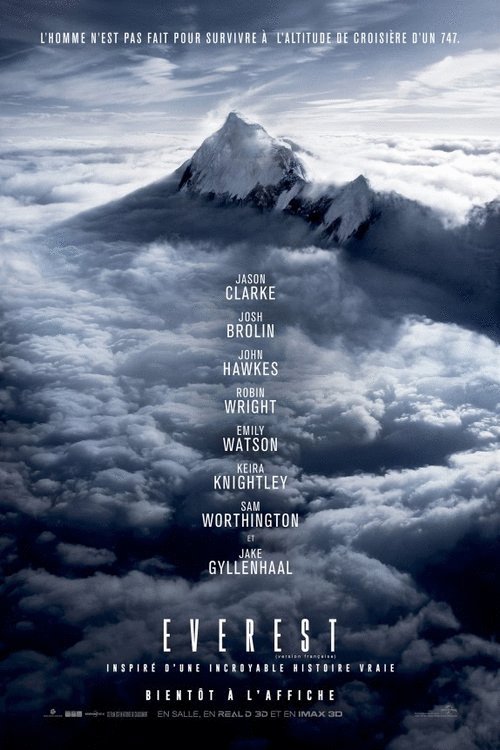 L'affiche du film Everest