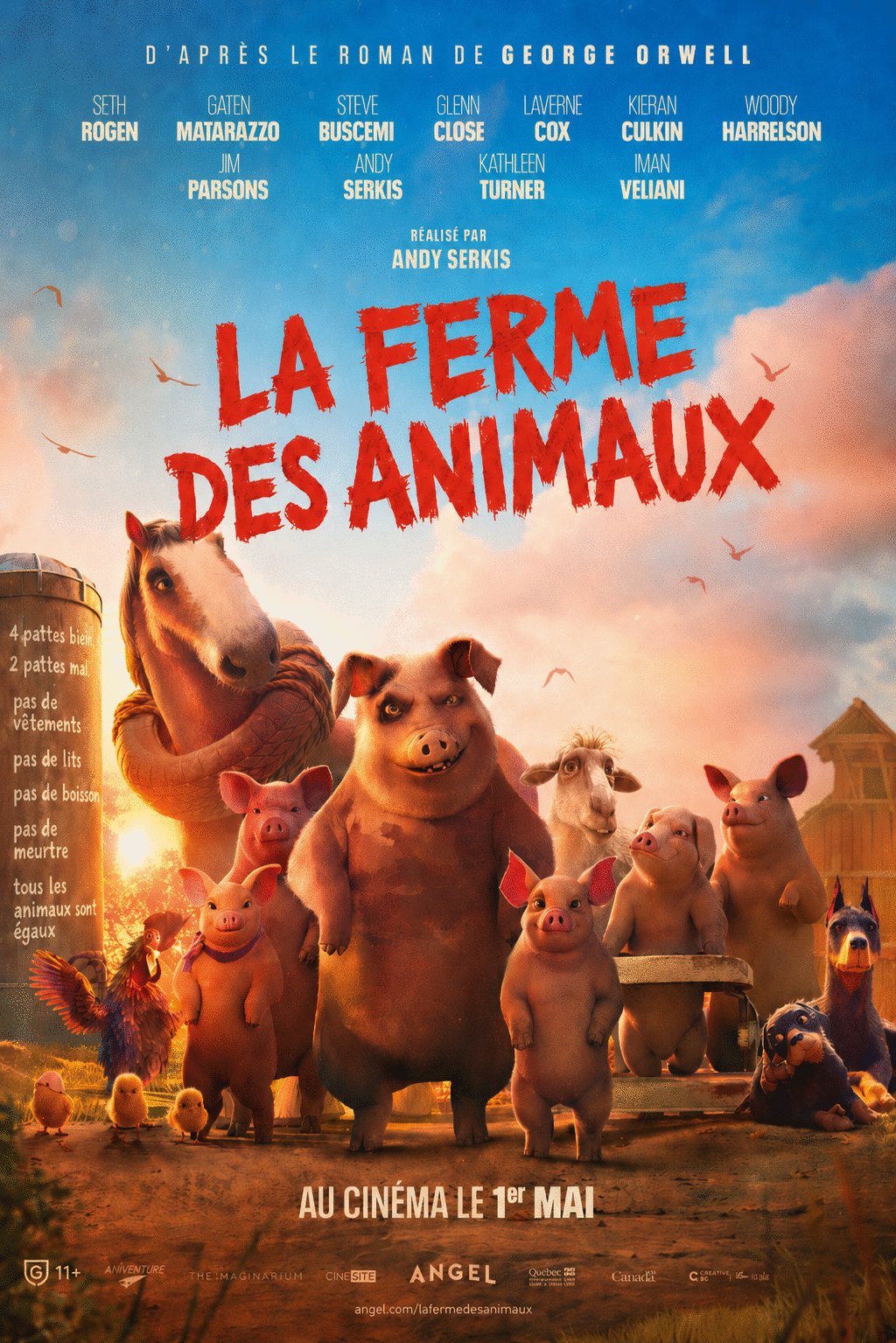 Poster of the movie La ferme des animaux [2025]