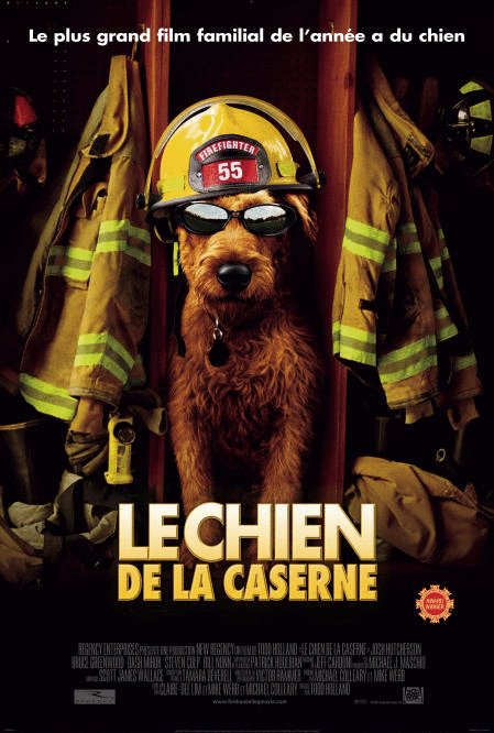 L'affiche du film Le chien de la caserne