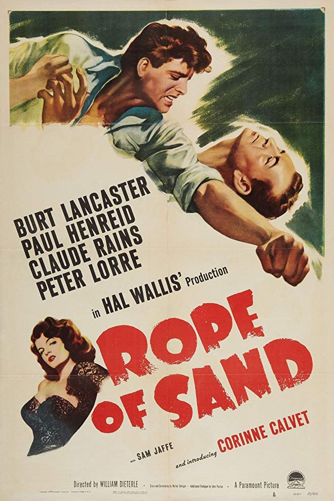 Poster of the movie Rope of Sand [1949]