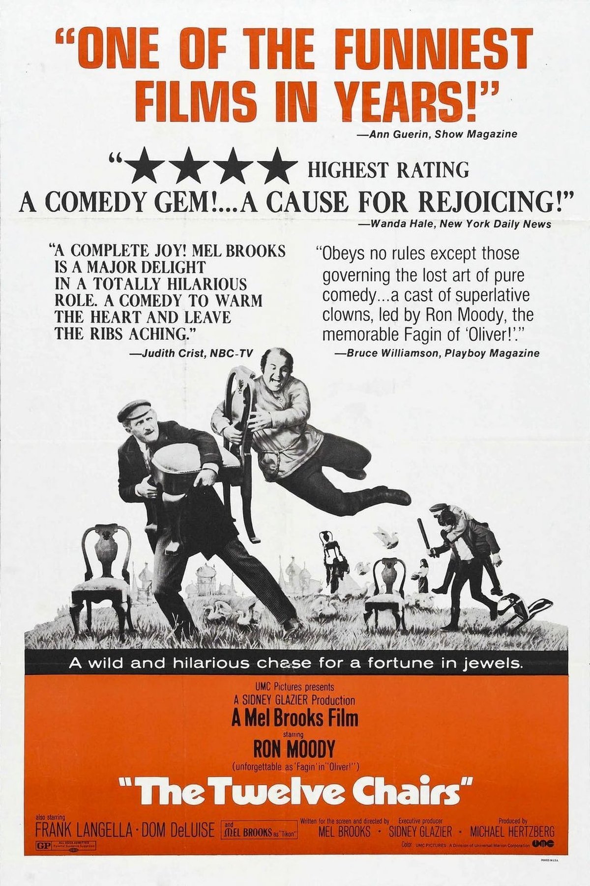 Poster of the movie The 12 Chairs [1970]