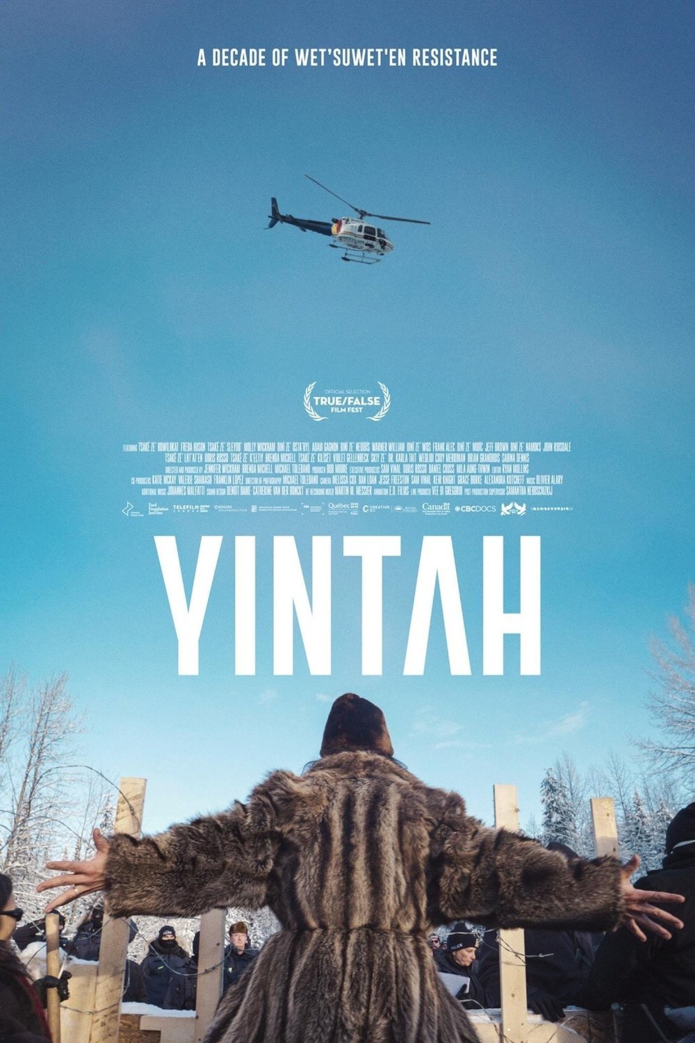 L'affiche du film Yintah