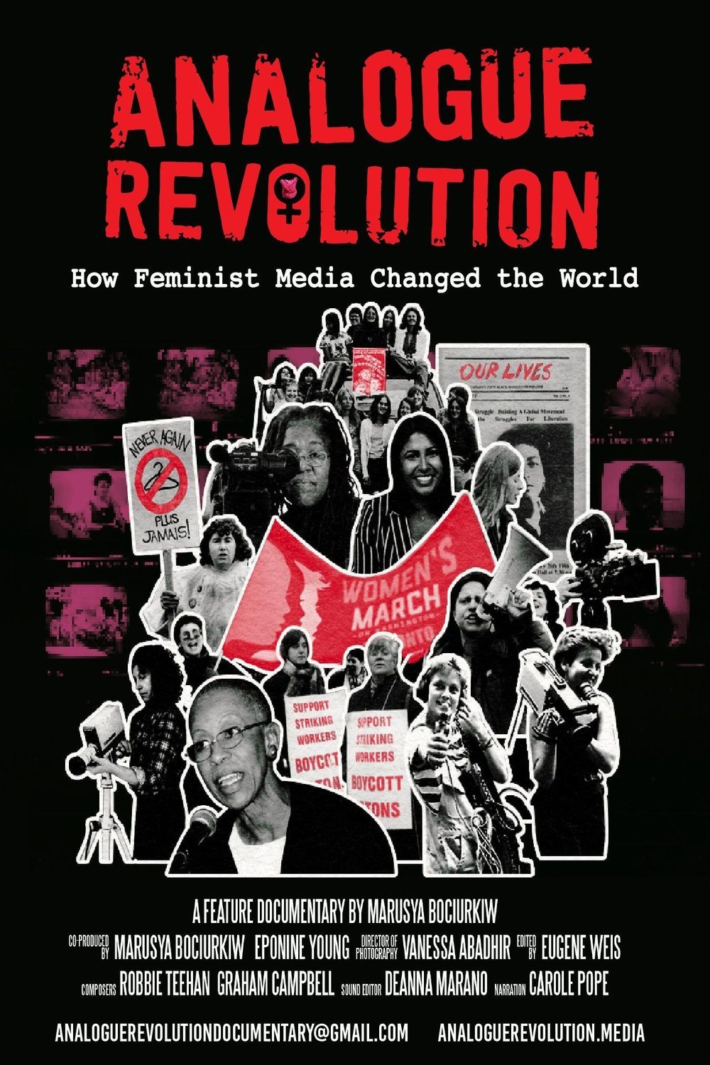 L'affiche du film Analogue Revolution: How Feminist Media Changed the World [2023]