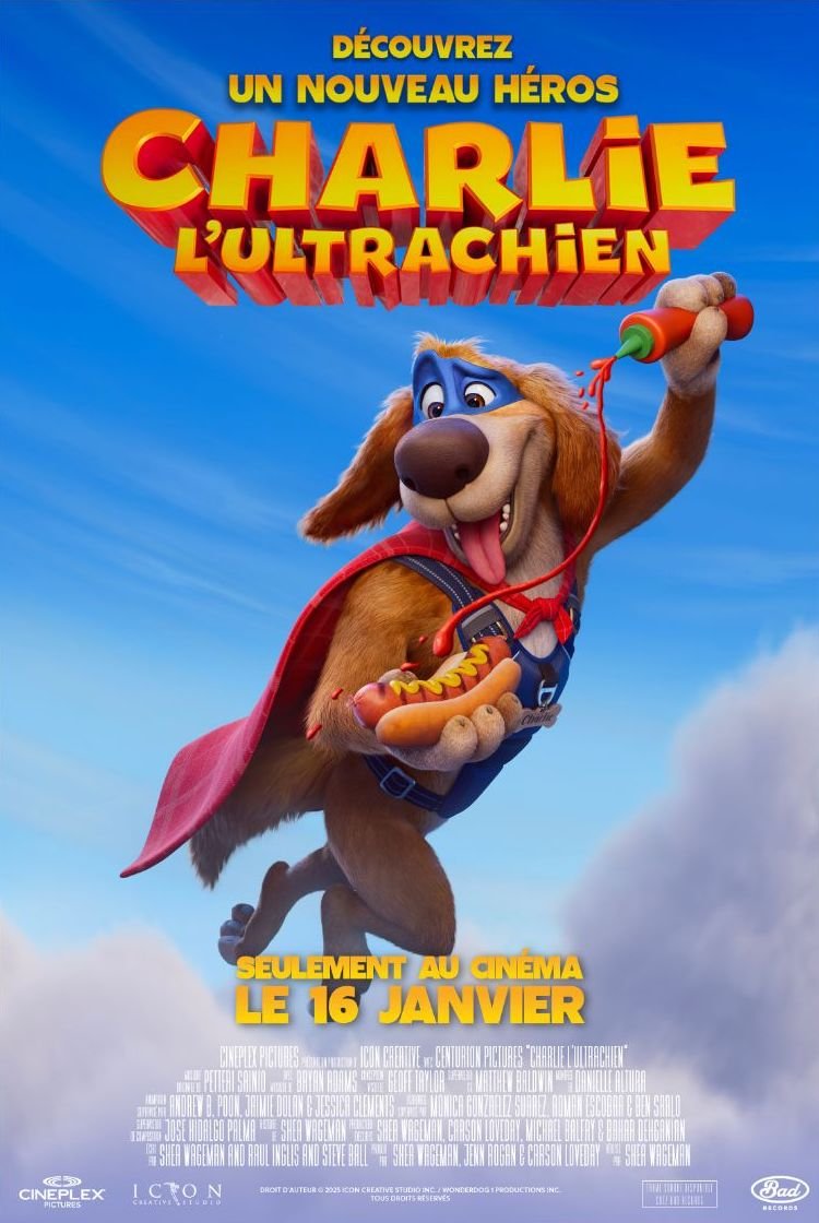 L'affiche du film Charlie l'ultrachien