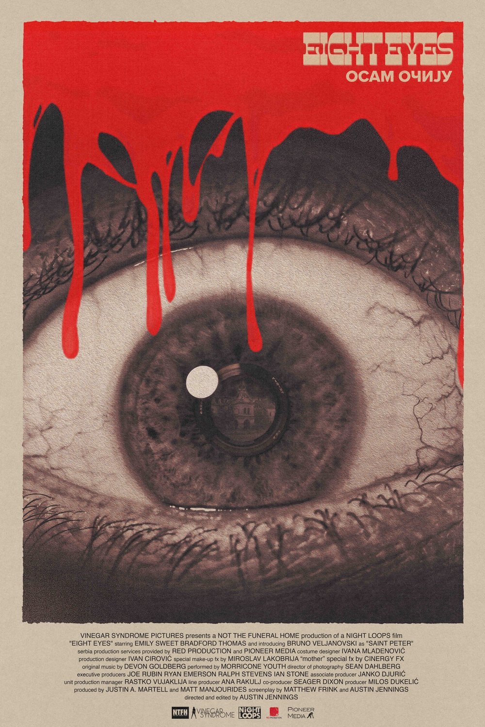 L'affiche du film Eight Eyes