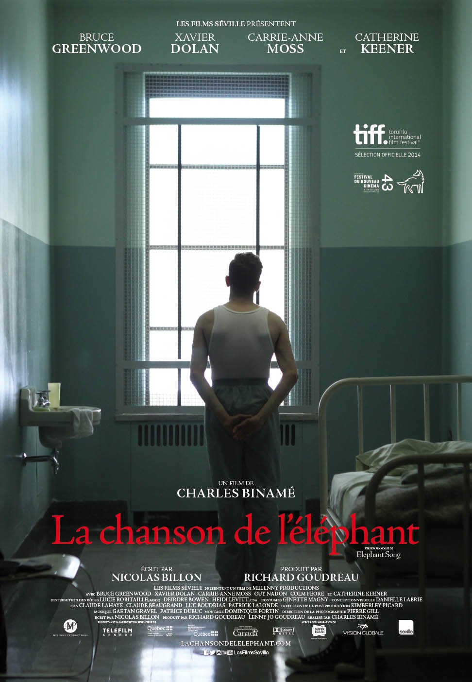 L'affiche du film La Chanson de l'éléphant