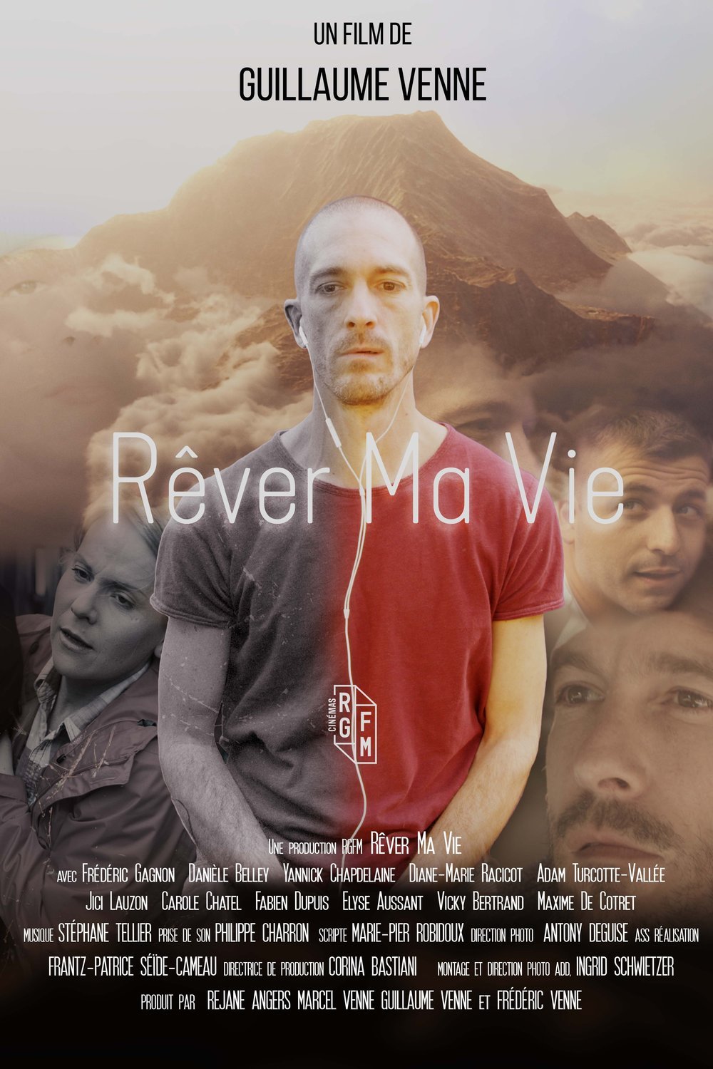 L'affiche du film Rêver Ma Vie [2022]