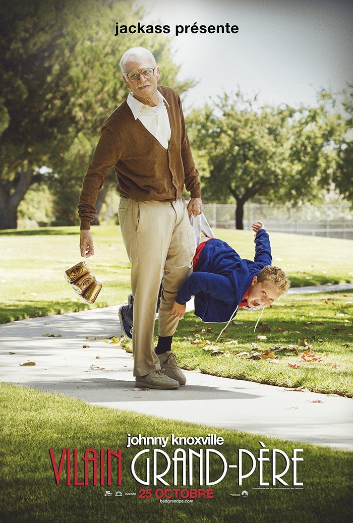 L'affiche du film Vilain grand-père