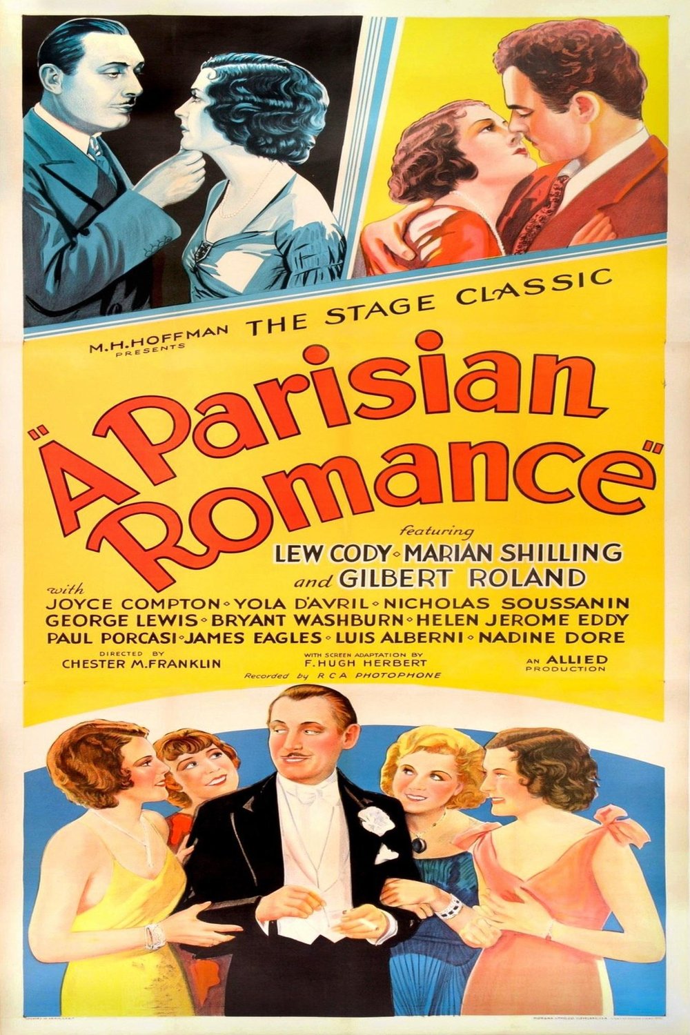 Poster of the movie A Parisian Romance [1932]