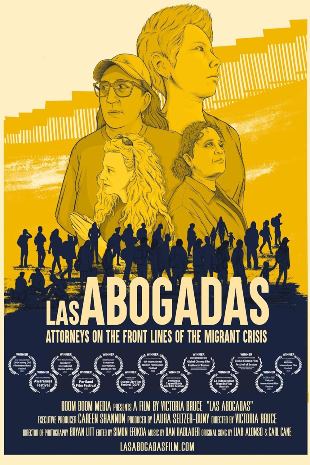 Poster of the movie Las Abogadas: Attorneys on the Front Lines of the Migrant Crisis
