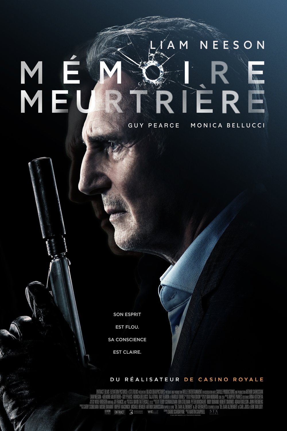 L'affiche du film Mémoire meurtrière