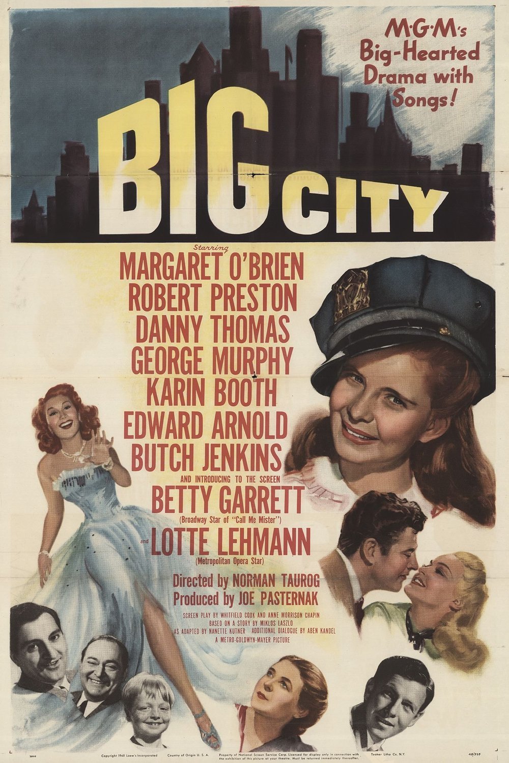 Poster of the movie Big City [1948]