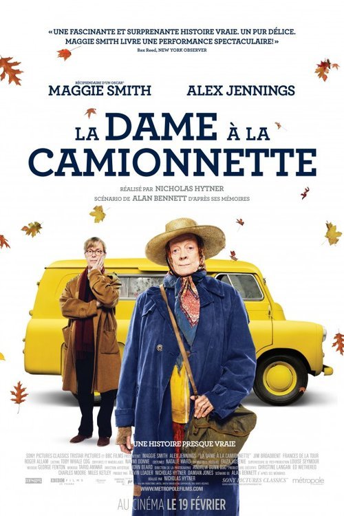 L'affiche du film La Dame à la camionnette