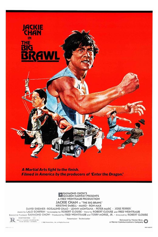 L'affiche du film The Big Brawl [1980]