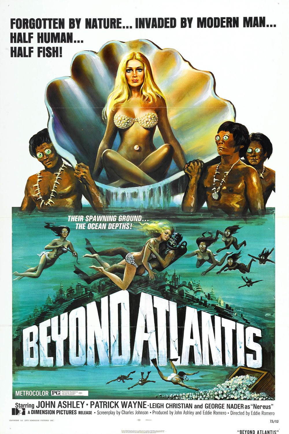 L'affiche du film Beyond Atlantis [1973]